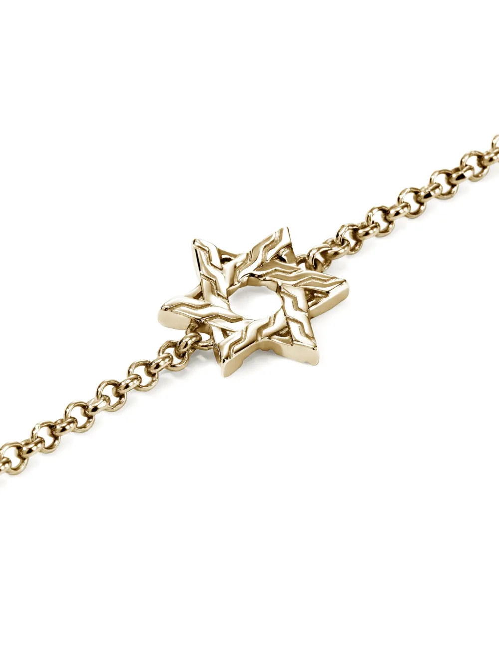 John Hardy 14k Yellow Gold Star Bracelet In Gold