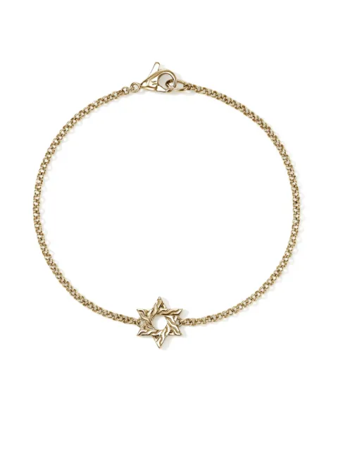 John Hardy pulsera en oro amarillo de 14kt con estrella
