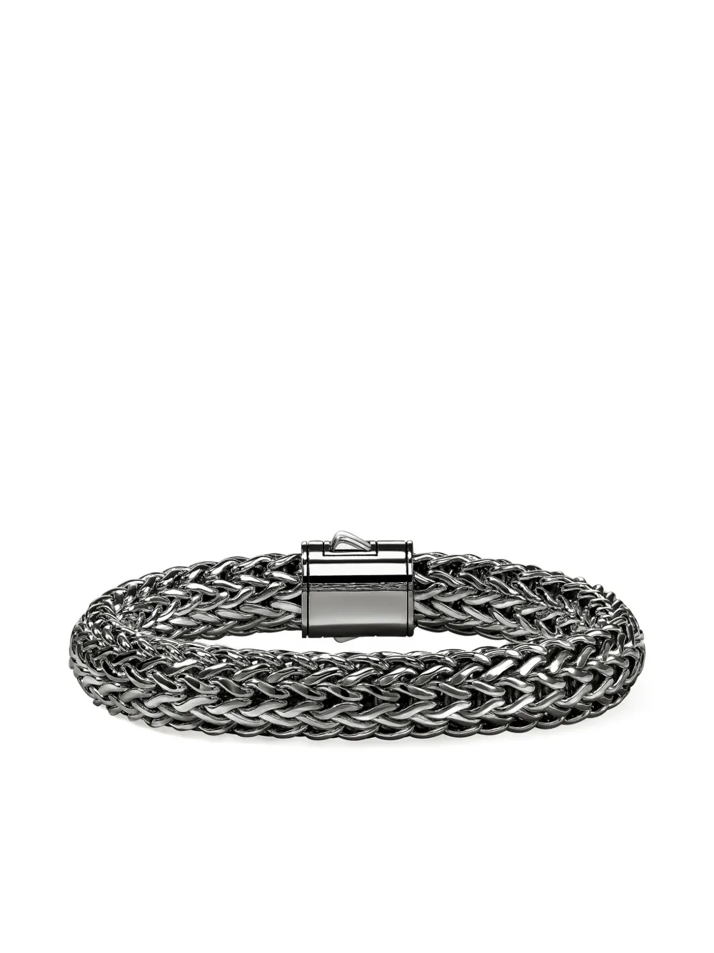 John Hardy Sterling Silver Shapphire Bracelet In Black