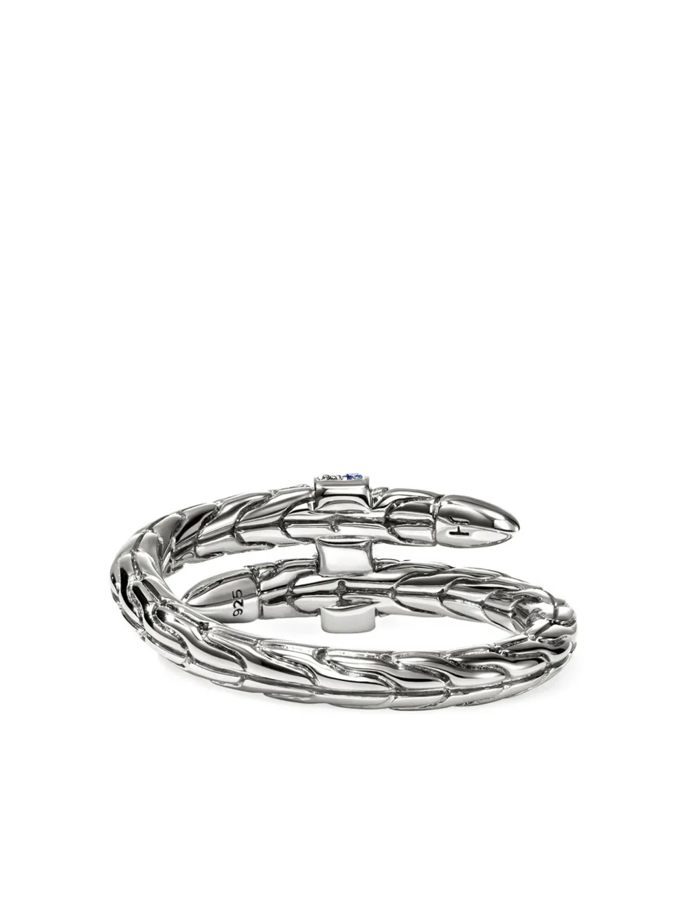 John Hardy Sterling Silver Sapphire Ring In Metallic