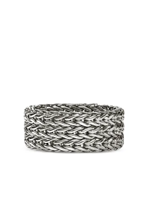 John Hardy sterling silver Icon Link ring