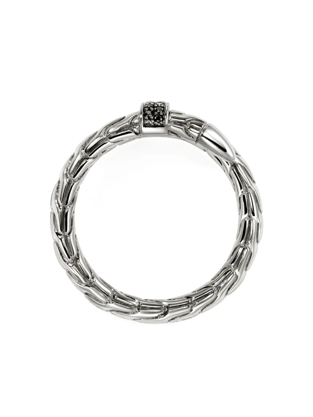 John Hardy Sterling Silver Spear Sapphire Ring In Metallic