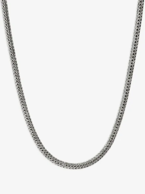 John Hardy sterling silver Icon diamond necklace