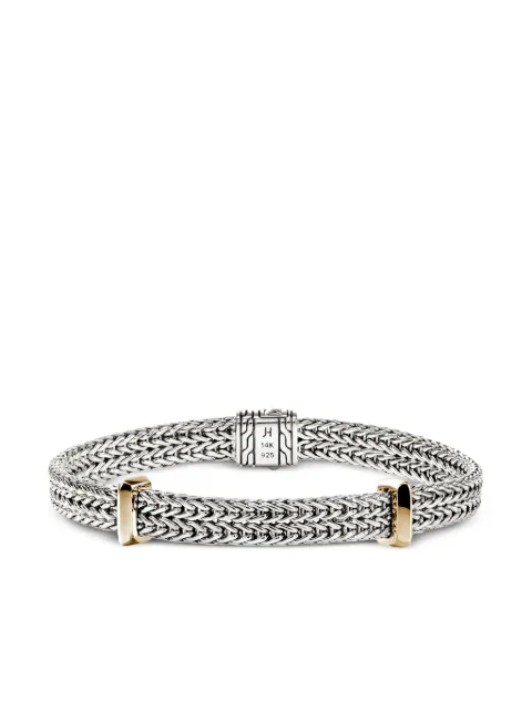 John Hardy 14K yellow gold and sterling silver Icon Link bracelet