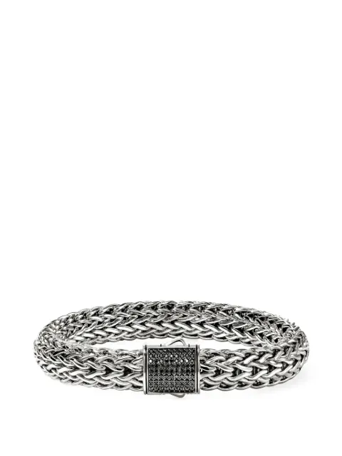 John Hardy sterling silver Icon sapphire bracelet