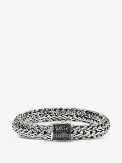 John Hardy sterling silver Icon sapphire bracelet