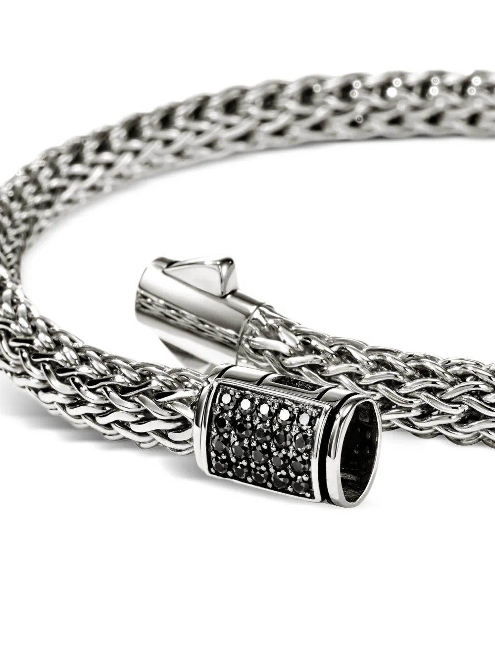 John Hardy Sterling Silver Sapphire Bracelet In Metallic