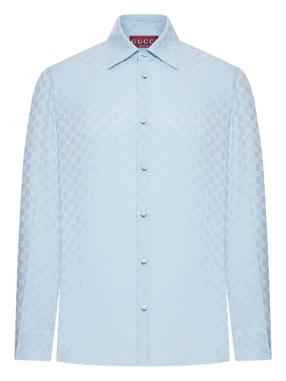 Gucci GGジャカード シャツ - ブルー Gucci GGジャカード シャツ - ブルー