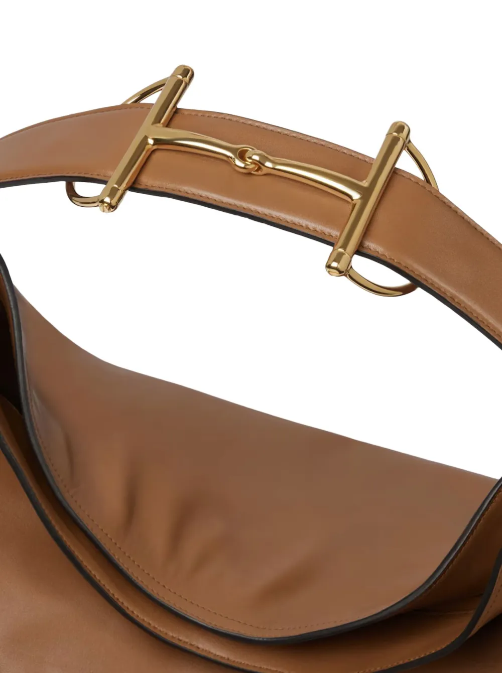 Gucci Beatrix Large Leather Shoulder Bag In Metallic
