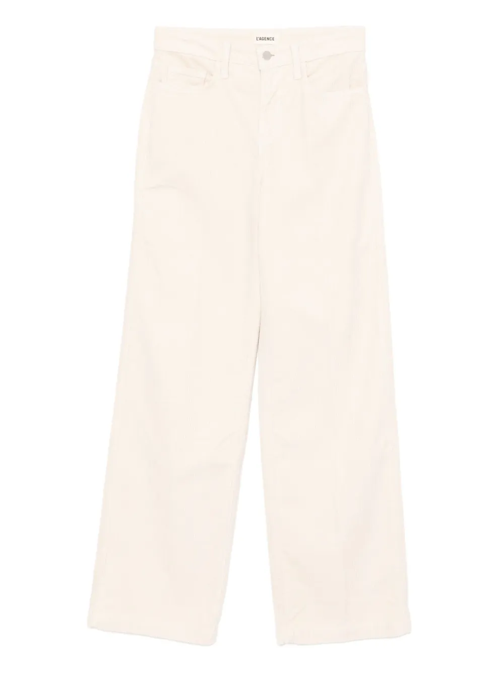 L'Agence コーデュロイ ワイドパンツ - ニュートラル