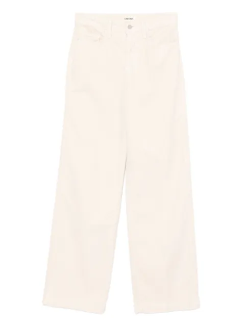 L'Agence corduroy wide-leg trousers