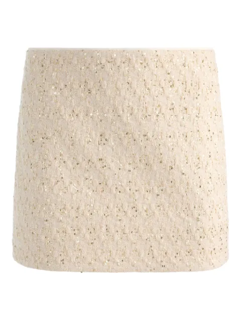 alice + olivia Rubi sequin mini skirt