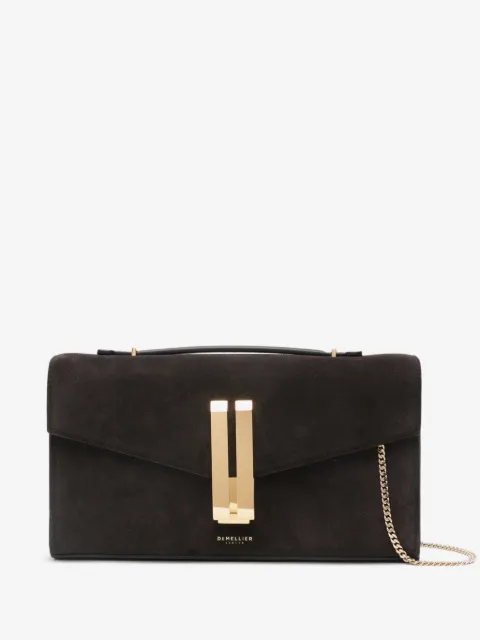 DeMellier Vancouver suede clutch bag