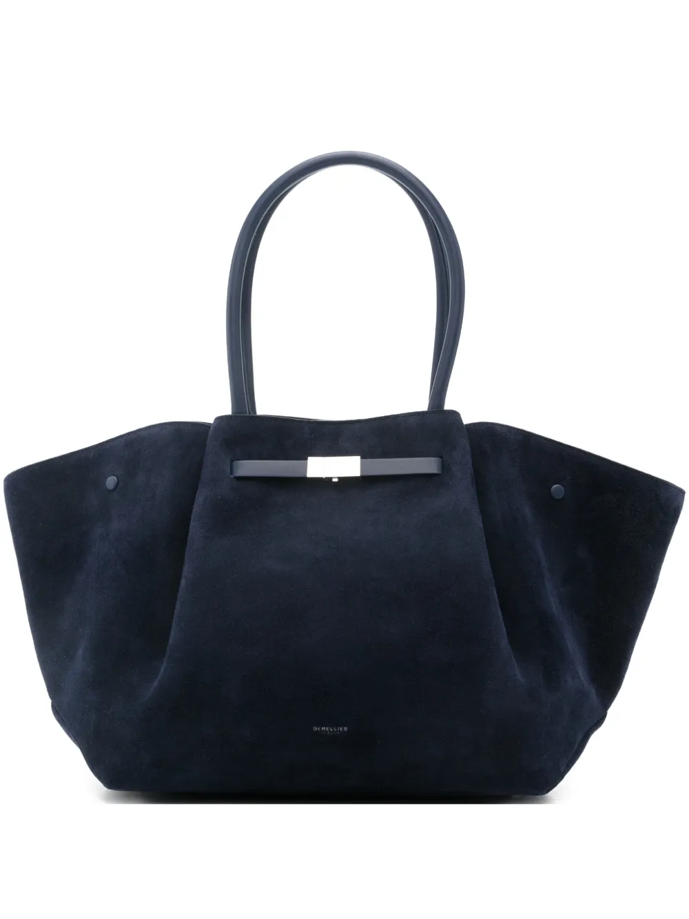 DeMellier New York suede shoulder bag - Blu
