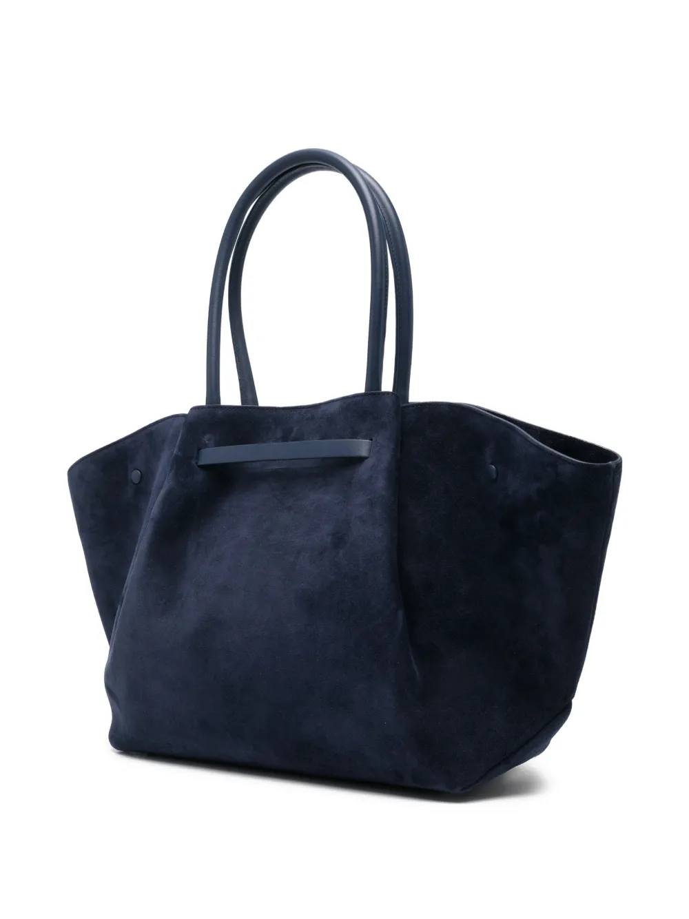  Demellier New York Suede Shoulder Bag - Blue 