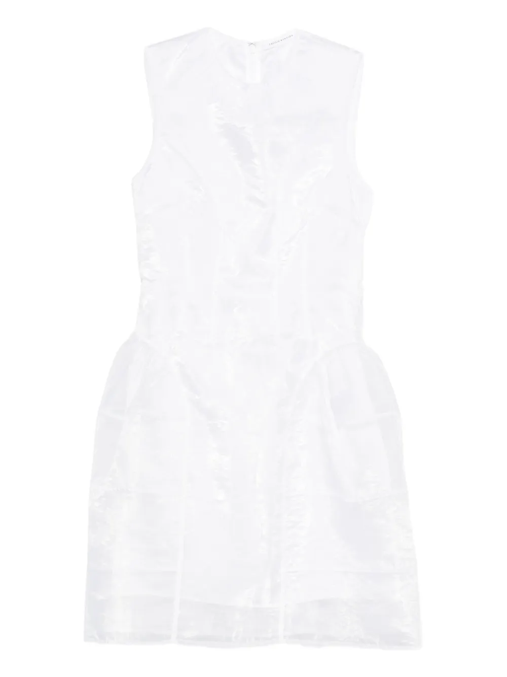 Cecilie Bahnsen Claudie mini dress - Bianco
