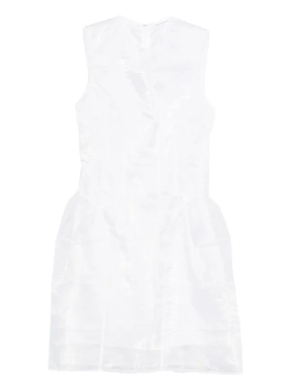 Cecilie Bahnsen Claudie Dress in White