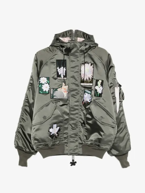 Cecilie Bahnsen chamarra bomber Alpha