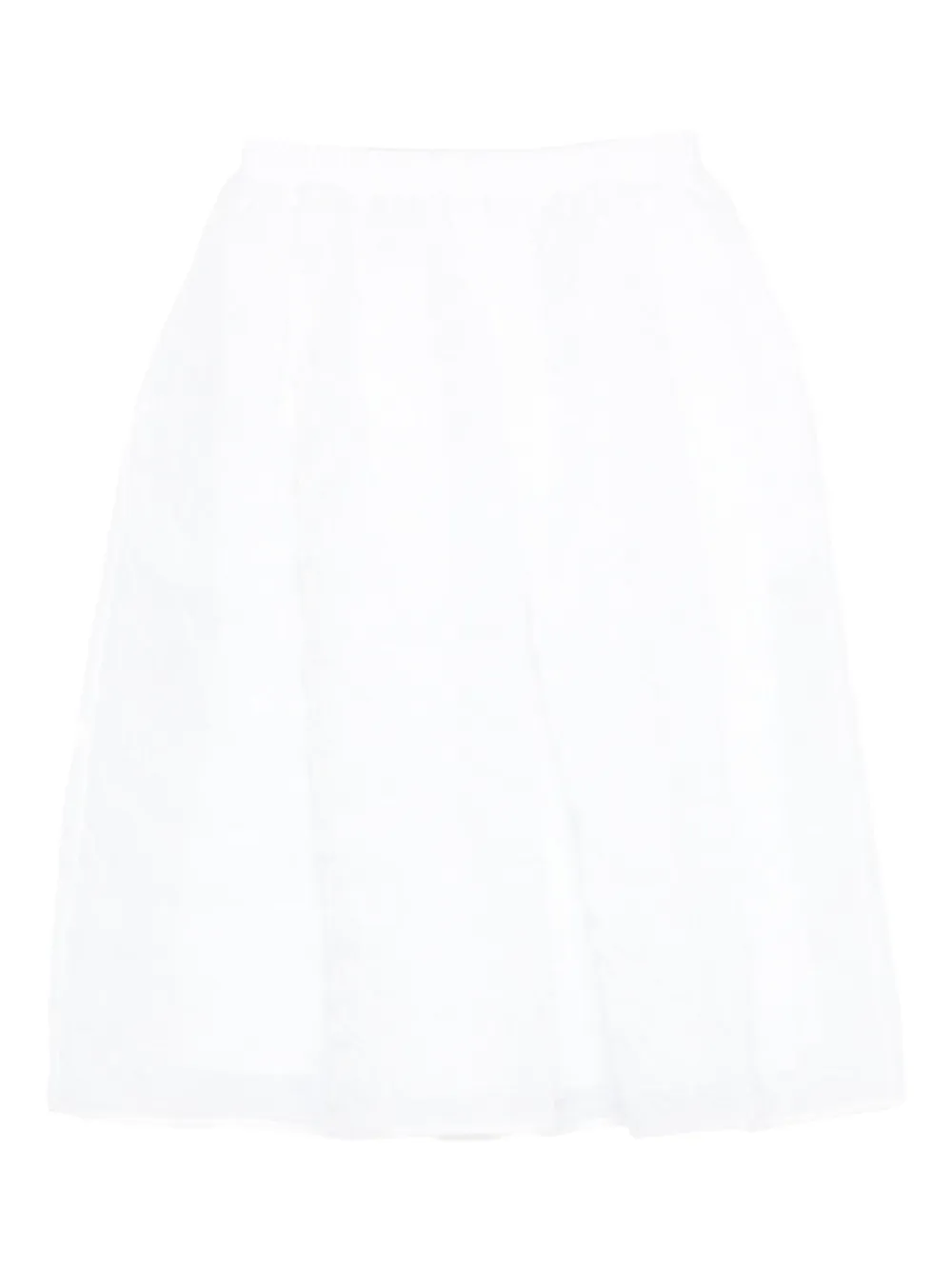 Cecilie Bahnsen white midi skirt - Bianco