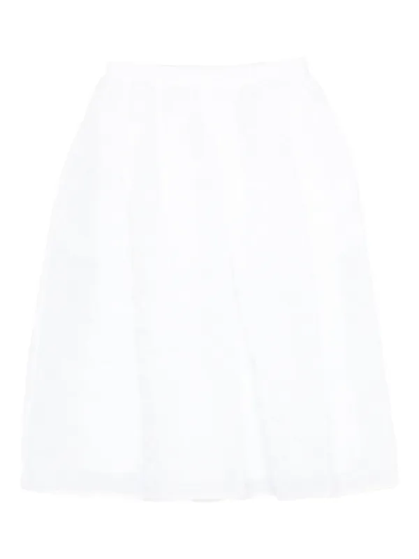 Cecilie Bahnsen Mala Skirt in White
