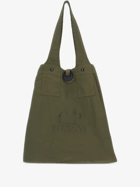 C.P. Company sac cabas à détail de logo