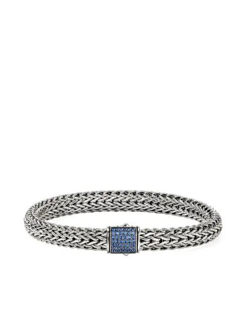 John Hardy bracelet Icon en argent sterling serti de saphir