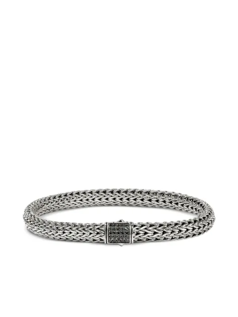 John Hardy sterling silver Icon sapphire bracelet