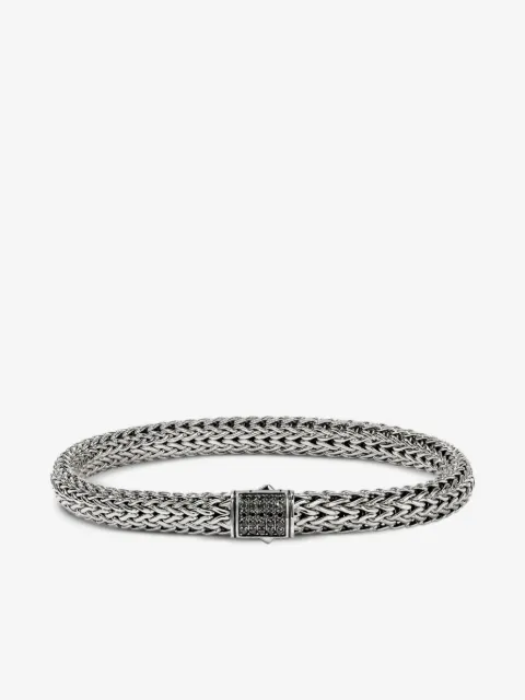 John Hardy sterling silver Icon sapphire bracelet