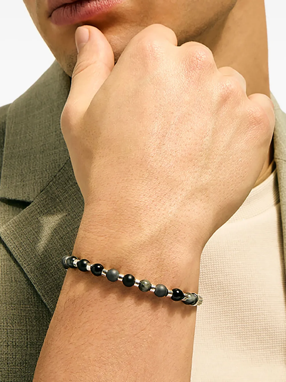 John Hardy pulsera con cuentas en plata de ley | Image 2