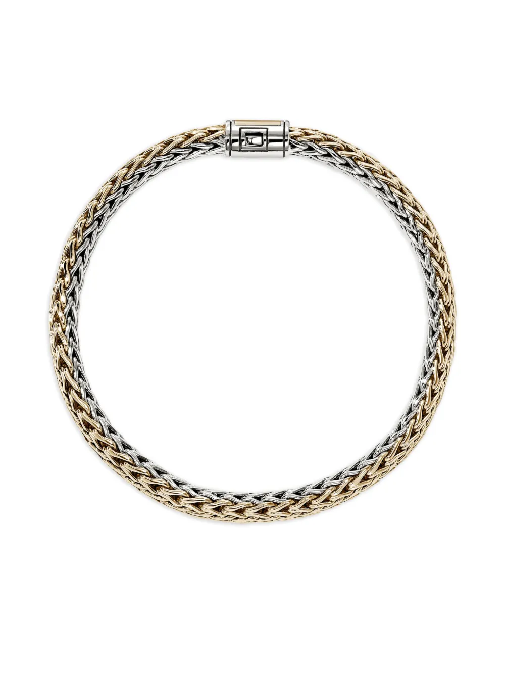 John Hardy 14k Yellow Bonded Gold Sterling Silver Bracelet In Gold