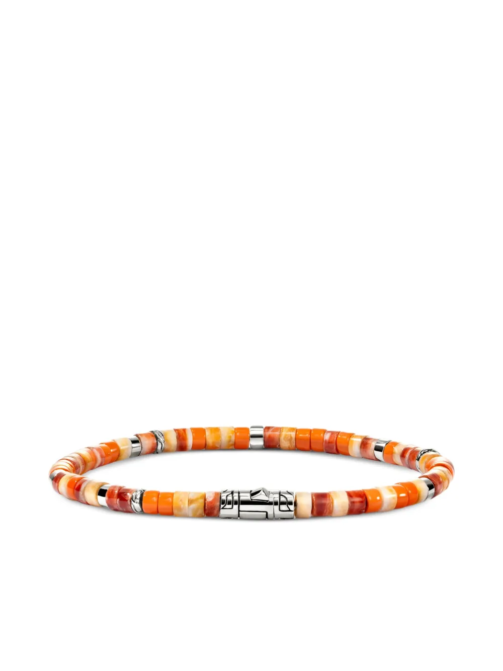 John Hardy sterling silver Heishi bead bracelet | Silver | Image 1