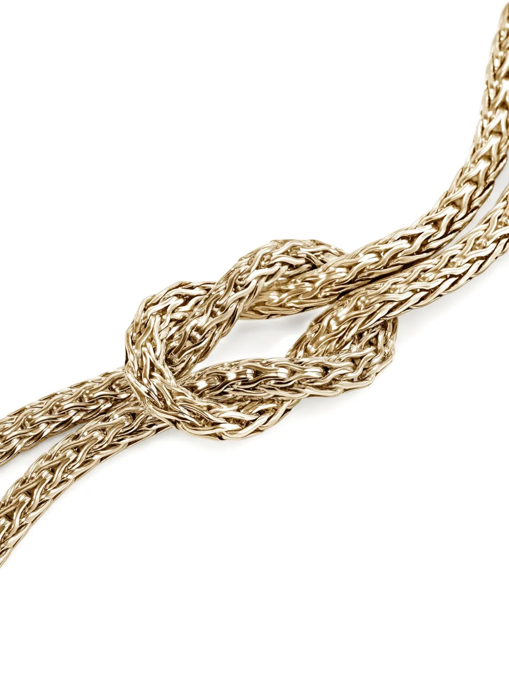 John Hardy Love Knot Bracelet In Gold
