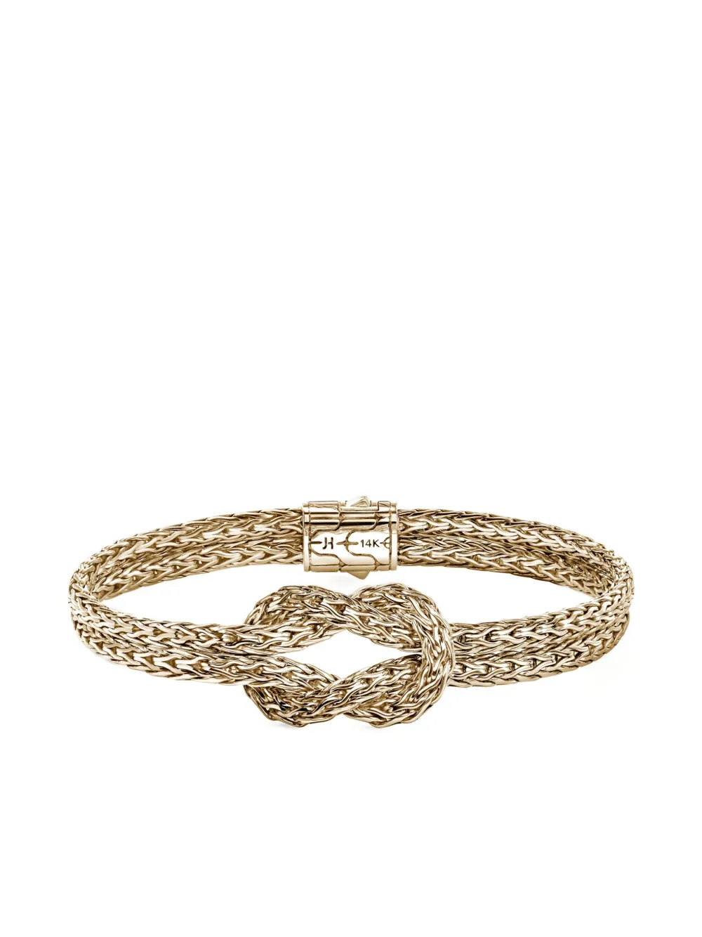 John Hardy Love Knot Bracelet In Gold