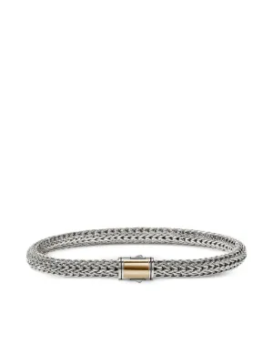 ジョンハーディー ブレスレット k18 silver ヘリンボーン JOHN HARDY