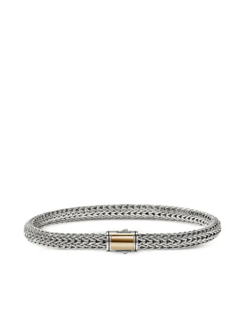 John Hardy sterling silver 14K yellow gold Icon bracelet