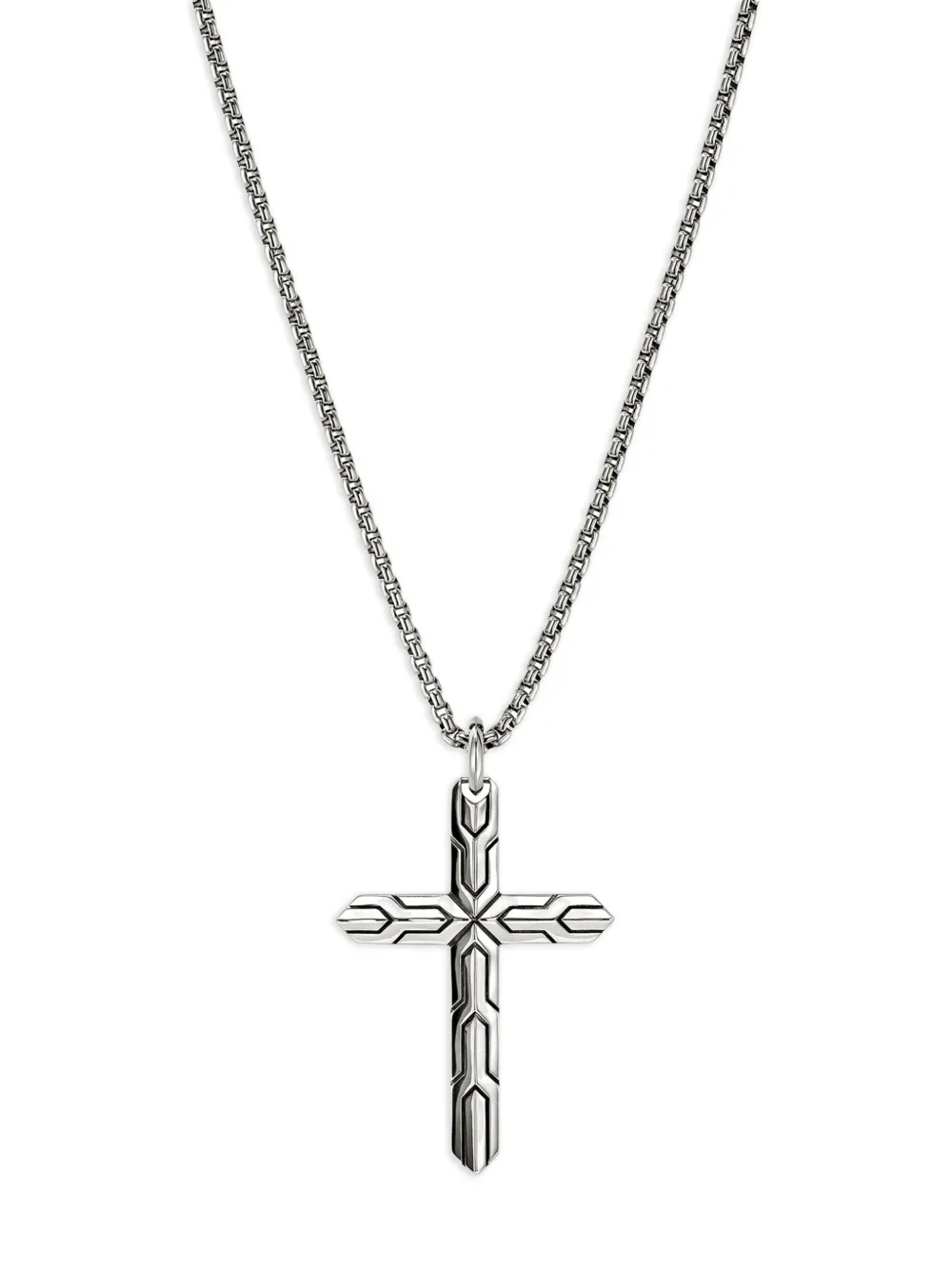 John Hardy sterling silver cross necklace | Silver | Image 1