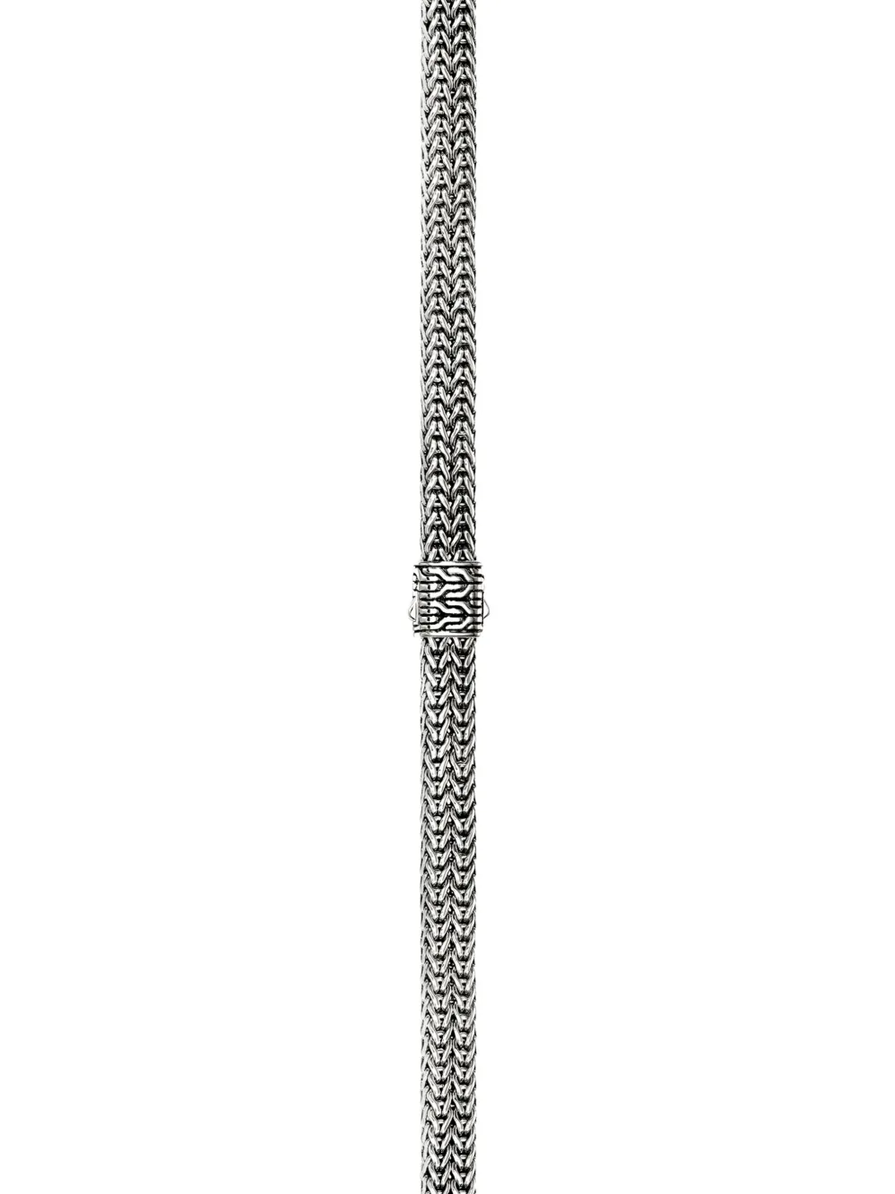 John Hardy Sterling Silver Diamond Necklace In Silver