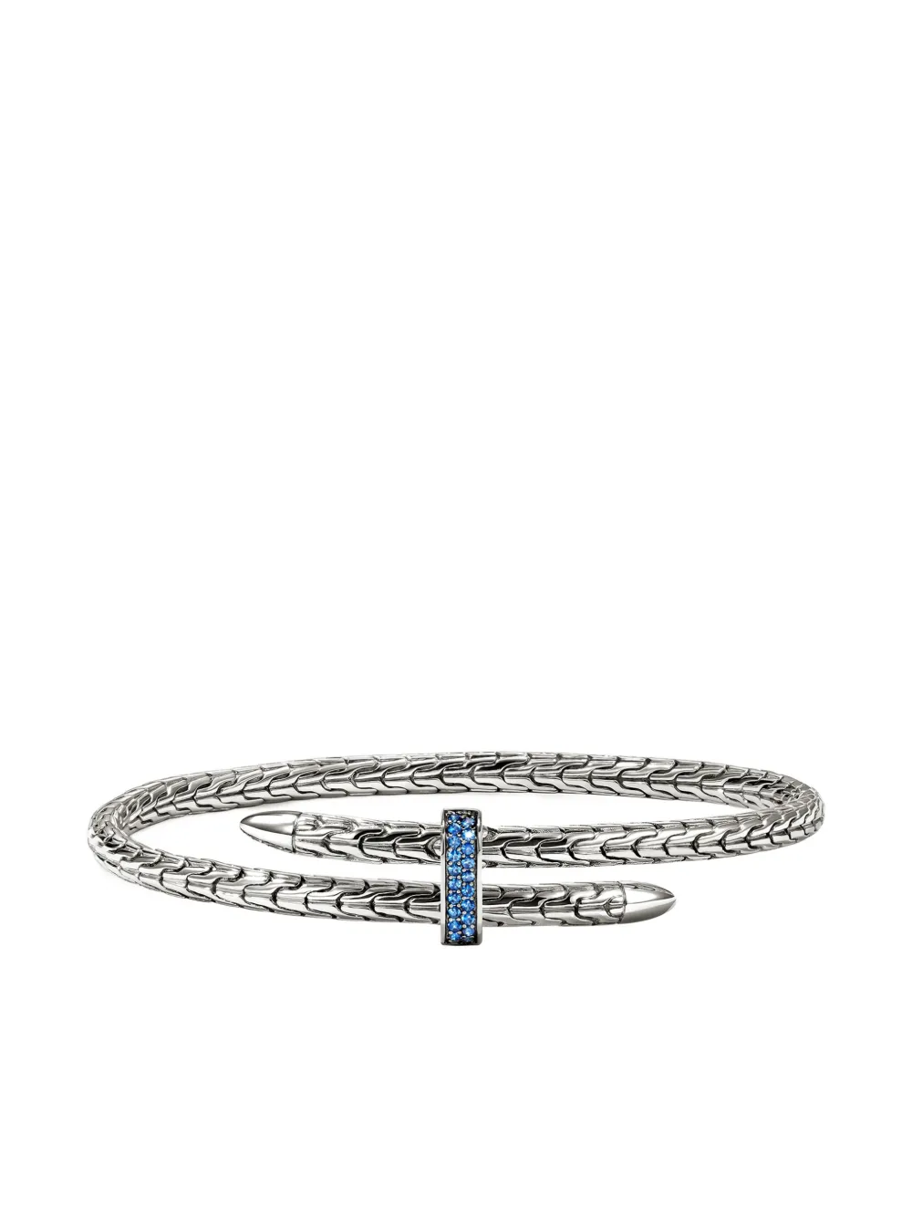 John Hardy Sterling silver sapphire bracelet - Argento