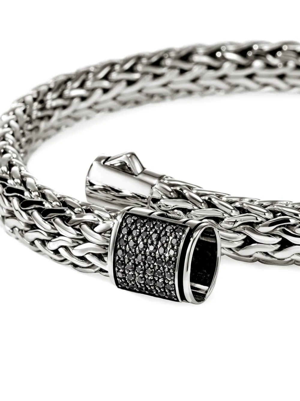 John Hardy Sterling Silver Icon Sapphire Bracelet In Silver