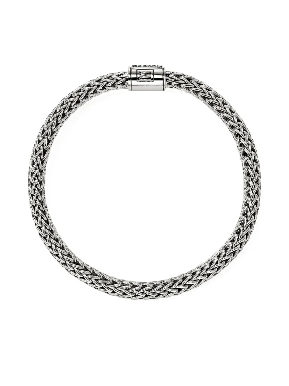 John Hardy Sterling Silver Icon Sapphire Bracelet In Silver