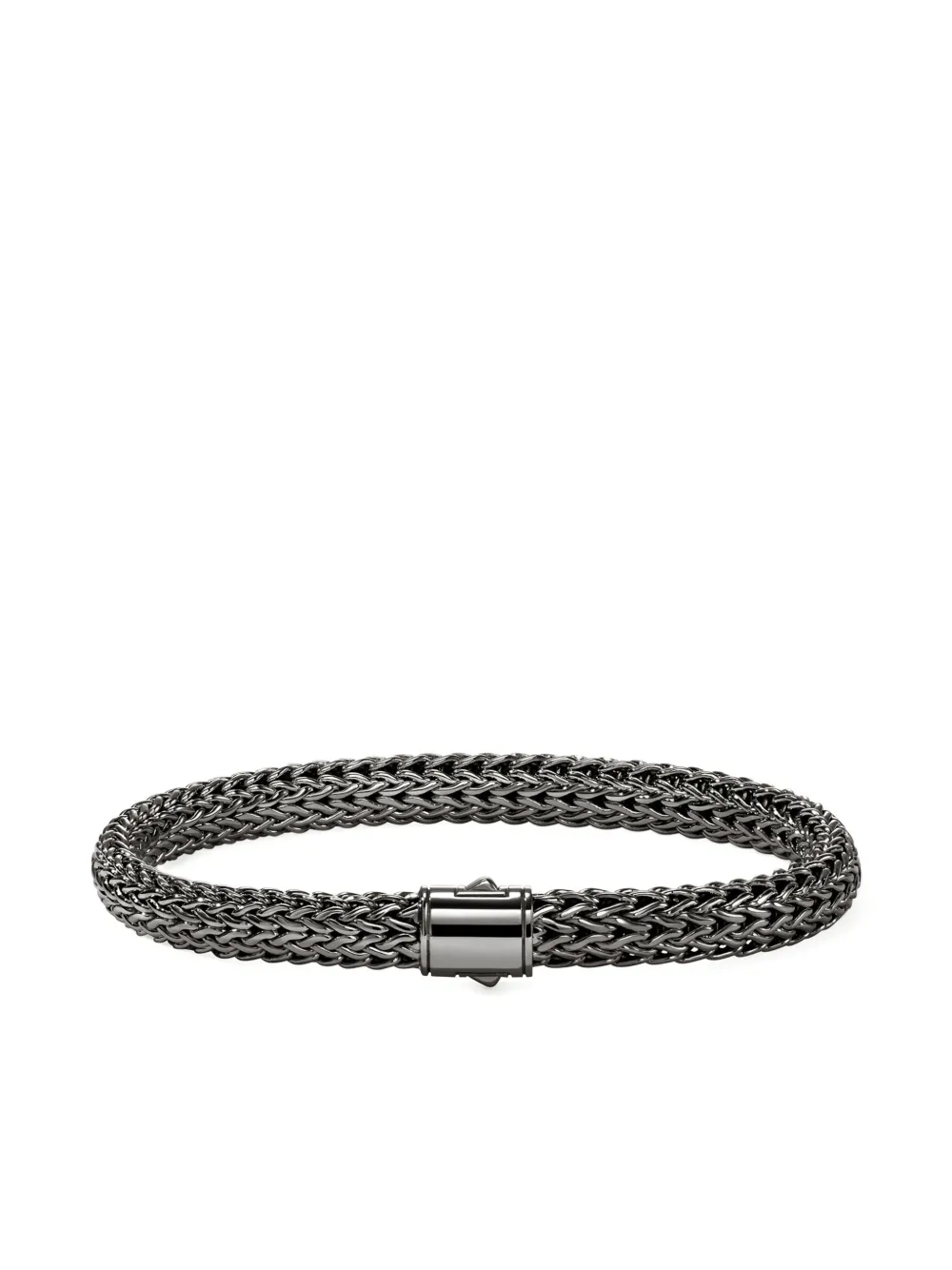 John Hardy pulsera de cadena en plata de ley | negro | Image 1