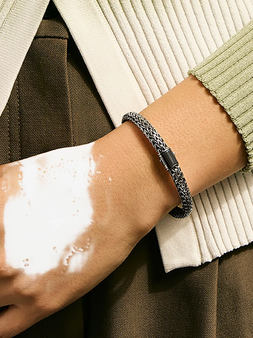 John Hardy pulsera de cadena en plata de ley | Hombre | Image 2