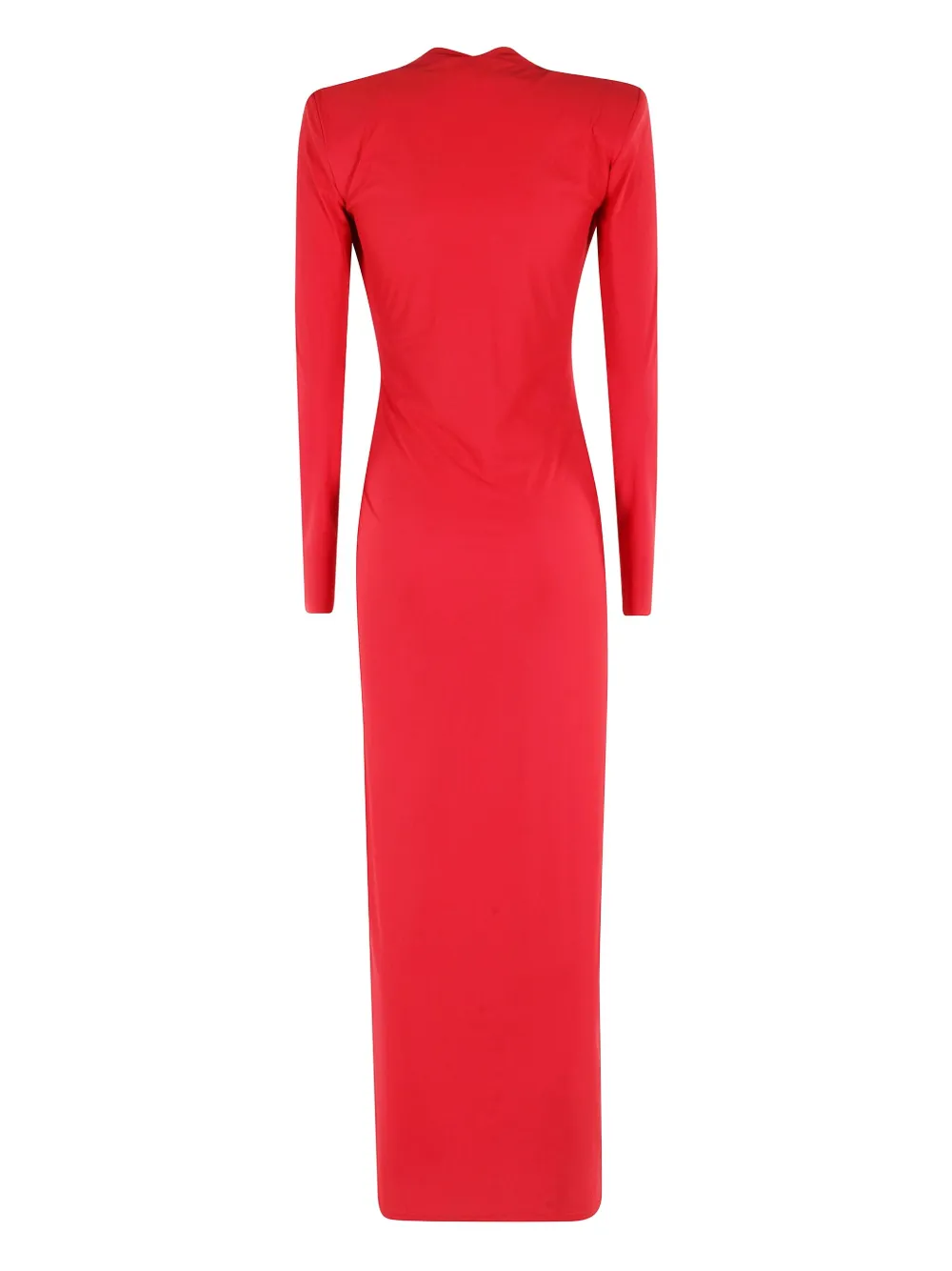 Amazuìn Lara V-neck maxi dress - Rood