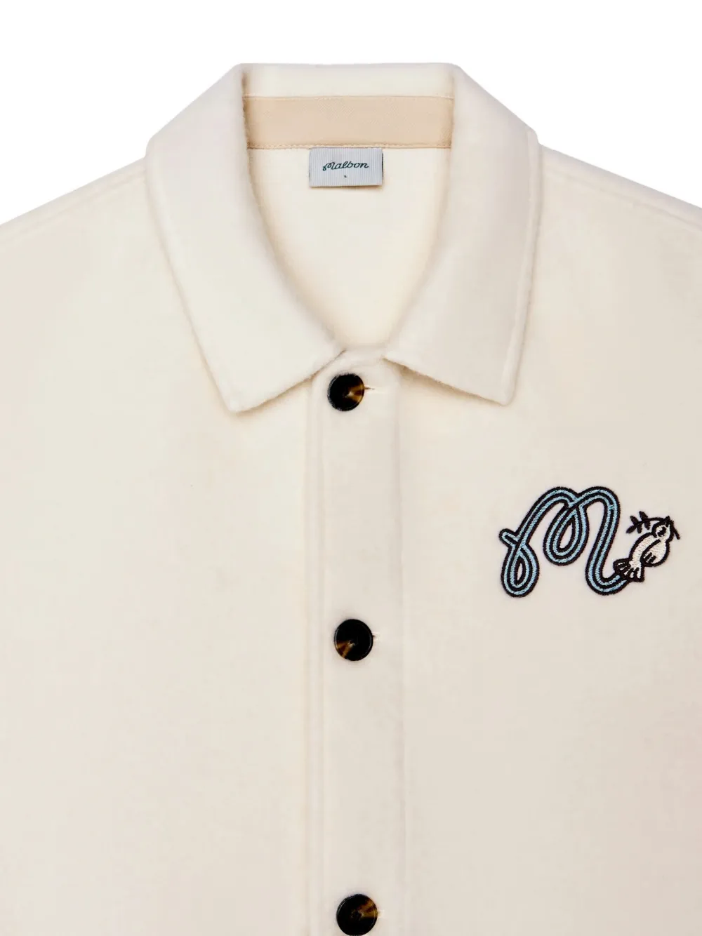 Malbon Golf Bestickte Hemdjacke | Hemdjacken | Image 2