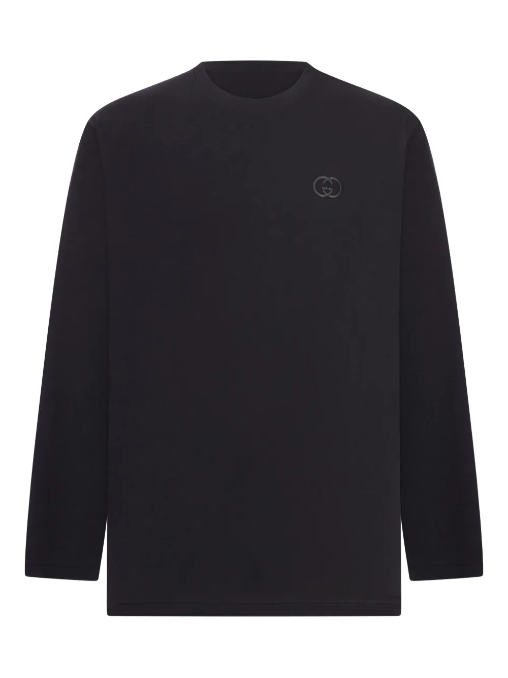 Gucci playera con motivo Interlocking G | negro | Image 1