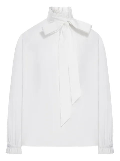 La DoubleJ blusa con moño en el cuello