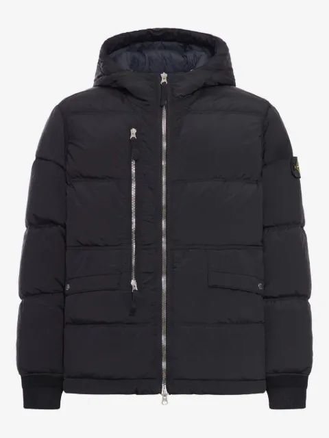 Stone Island veste zippée à capuche