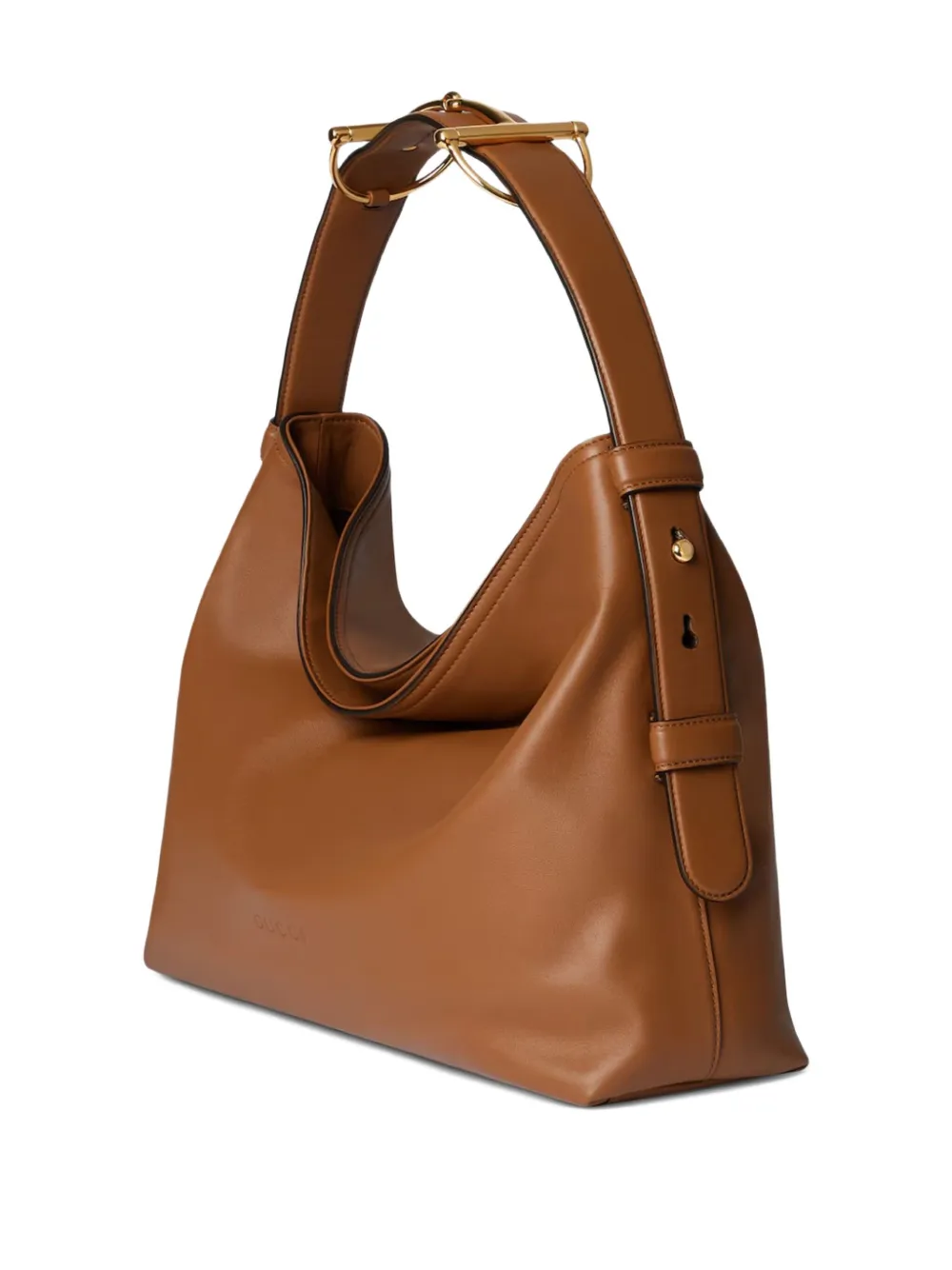Gucci Beatrix medium leren schoudertas Bruin