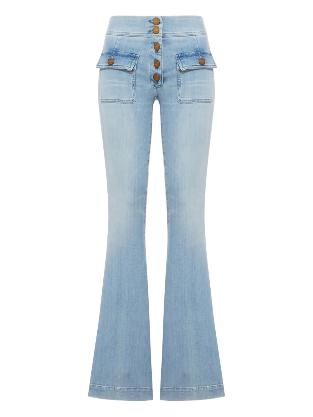 Seafarer Anais Flared Jeans In Blue