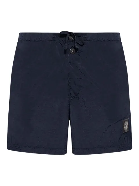 Stone Island logo-patch deck shorts